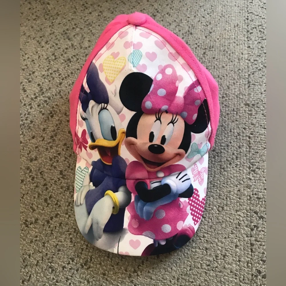 Minnie & Daisy Pink Kids Baseball Cap
